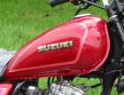 Click on this photo of the Suzuki GN125EV to enlarge... for sale at Motoport 