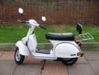 Click on this photo of the Vespa PX200E to enlarge... for sale at Motoport 