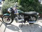 Click on this photo of the Triumph Bonneville T100 to enlarge... for sale at Motoport 